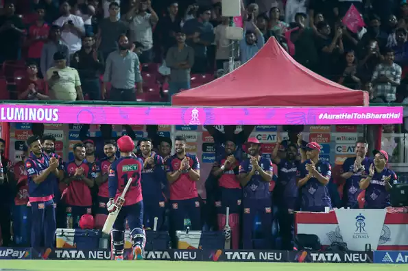 suryavanshi getting a standing