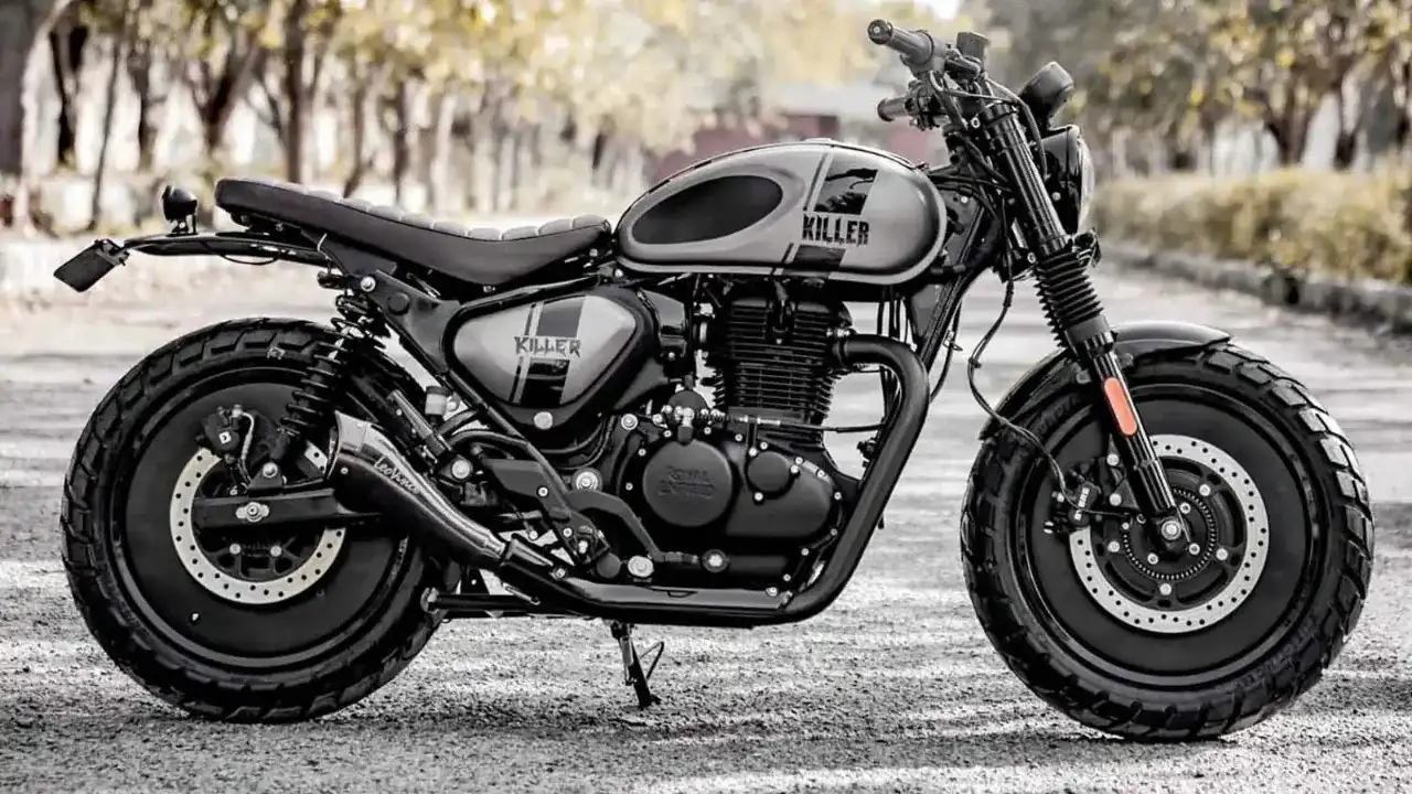 Royal Enfield Guerrilla 450 Retro Roadster Bike with 450cc Liquid-Cooled Engine