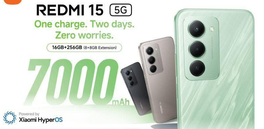 india lunch phone redmi 15 5g price