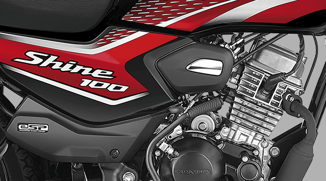 Honda Shine 100 DX Engine CC Details