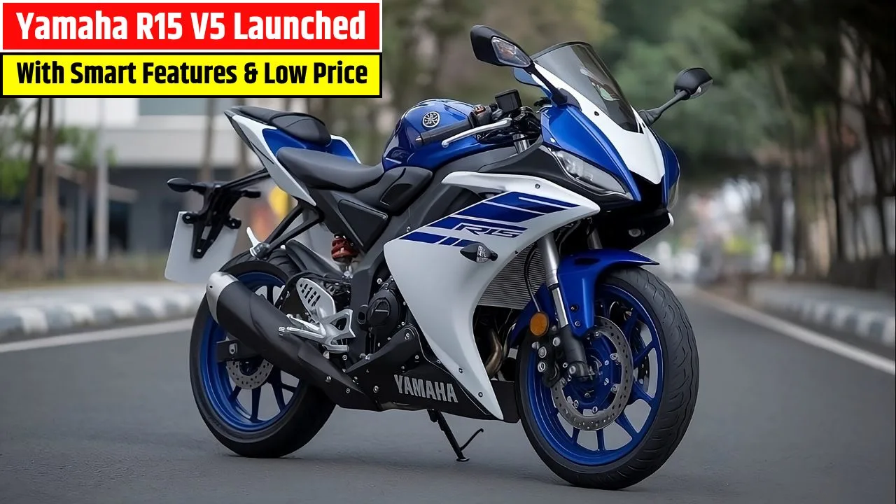 Yamaha R15 V5 Sports Bike with Quickshifter and Traction Control